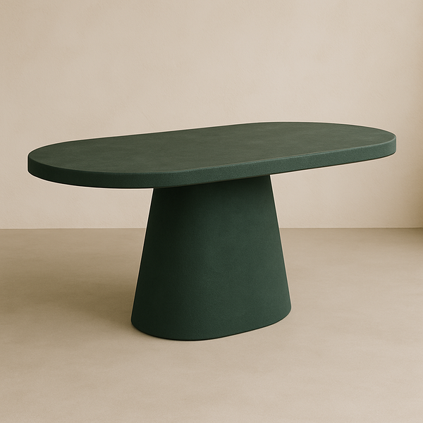 Ovaal Donkergroen - Ovale kegelpoot